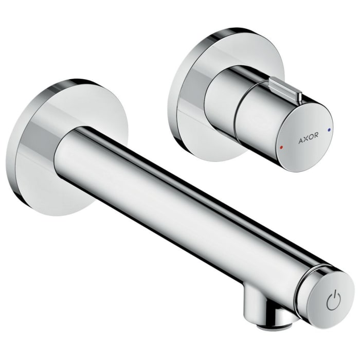 AXOR Uno Select Waschtischmischer Unterputz für Wandmontage, Ausladung 16,5 cm