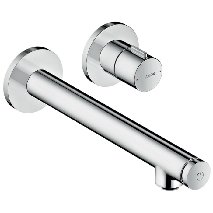 AXOR Uno Select Waschtischmischer Unterputz für Wandmontage, Ausladung 22 cm