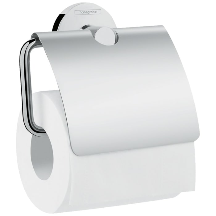 hansgrohe Logis Universal Papierrollenhalter mit Deckel
