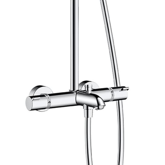 hansgrohe Croma Select 280 Air 1jet Showerpipe Wanne