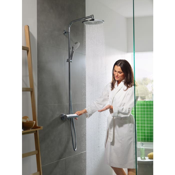 hansgrohe Crometta S 240 1jet Showerpipe EcoSmart