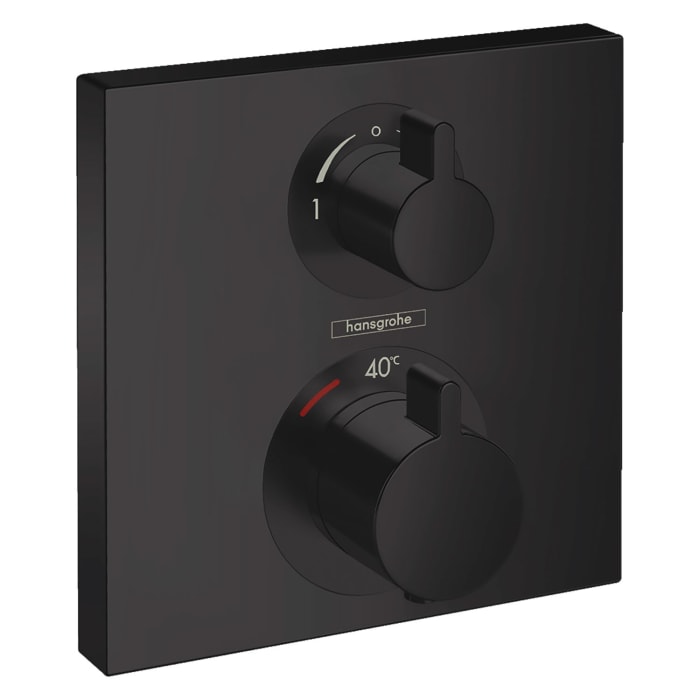 hansgrohe Ecostat Square Thermostat Unterputz für 2 Verbraucher