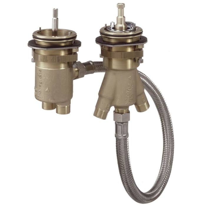 AXOR Grundkörper für 2-Loch Wannenrandarmatur mit Thermostat