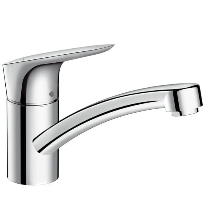 hansgrohe Logis M31 Einhebel-Küchenmischer 120, Niederdruck, offene Warmwasserbereiter, 1jet