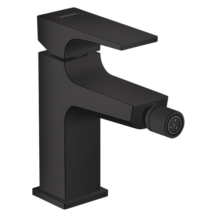 hansgrohe Metropol Einhebel-Bidetmischer mit Hebelgriff und Push-Open Ablaufgarnitur
