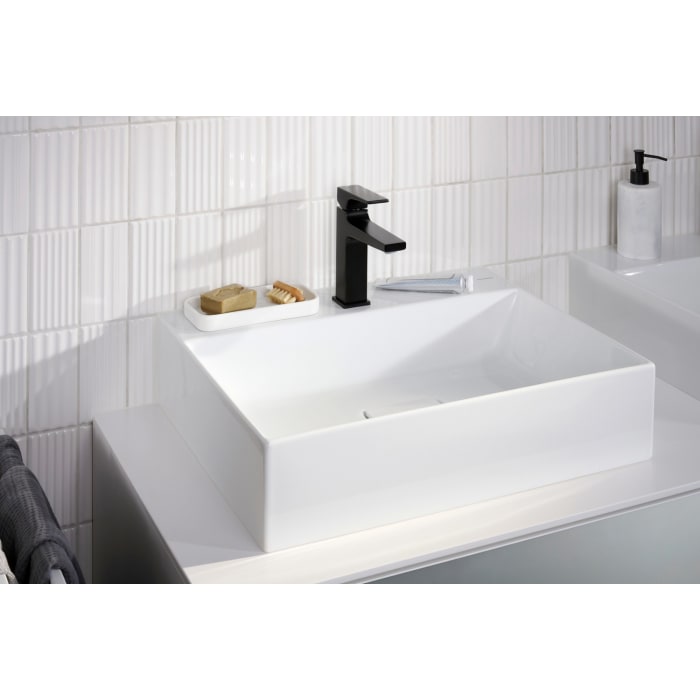 hansgrohe Metropol Einhebel-Waschtischmischer 110 mit Hebelgriff und Push-Open Ablaufgarnitur