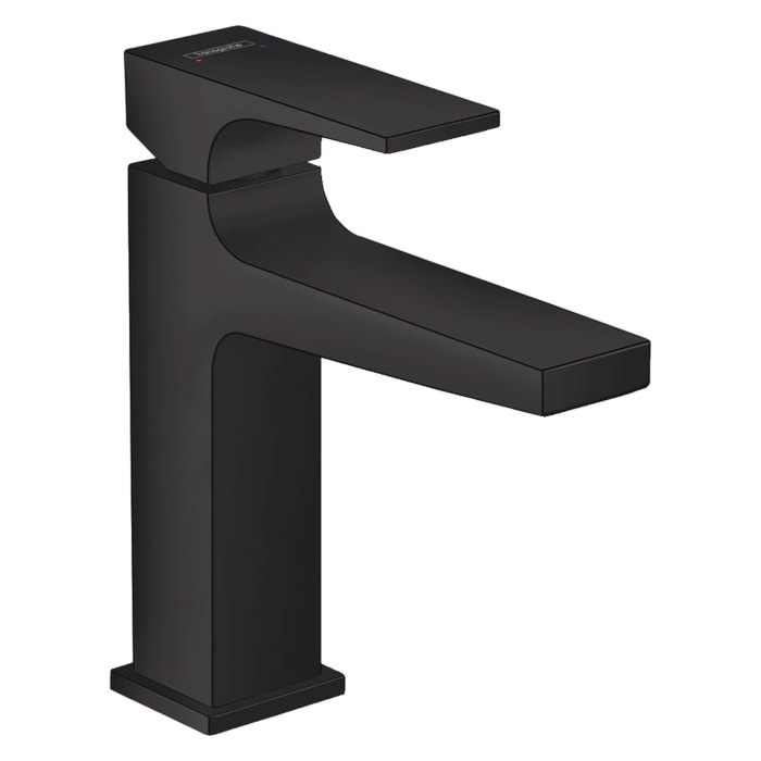 hansgrohe Metropol Einhebel-Waschtischmischer 110 mit Hebelgriff und Push-Open Ablaufgarnitur