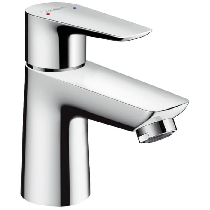 hansgrohe Talis E Einhebel-Waschtischmischer 80 LowFlow mit Ablaufgarnitur