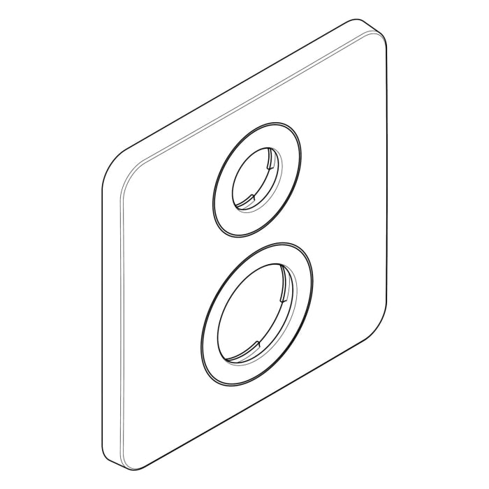 hansgrohe Citterio Ersatz-Rosette für Wannenmischer