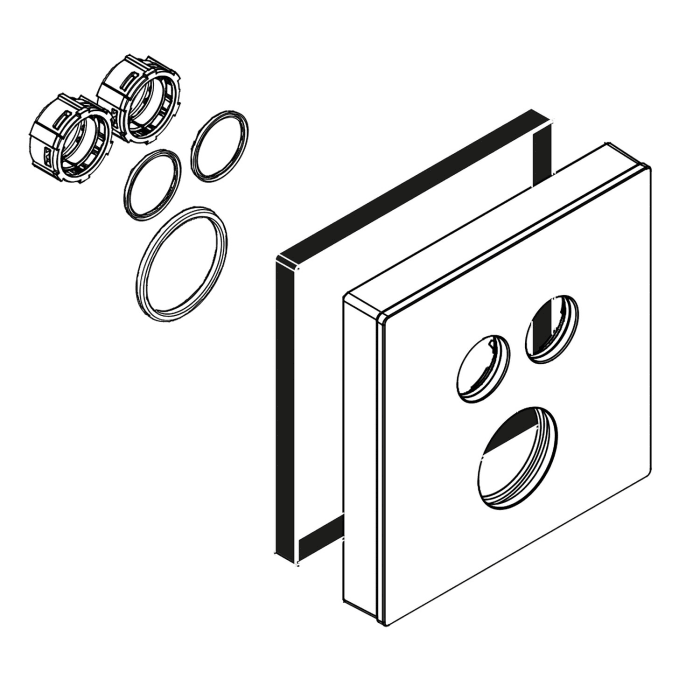 hansgrohe Ersatzrosette