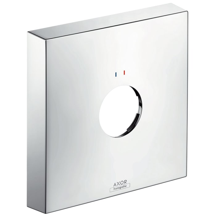 AXOR Verlängerungsrosette eckig 1-Loch rot blau