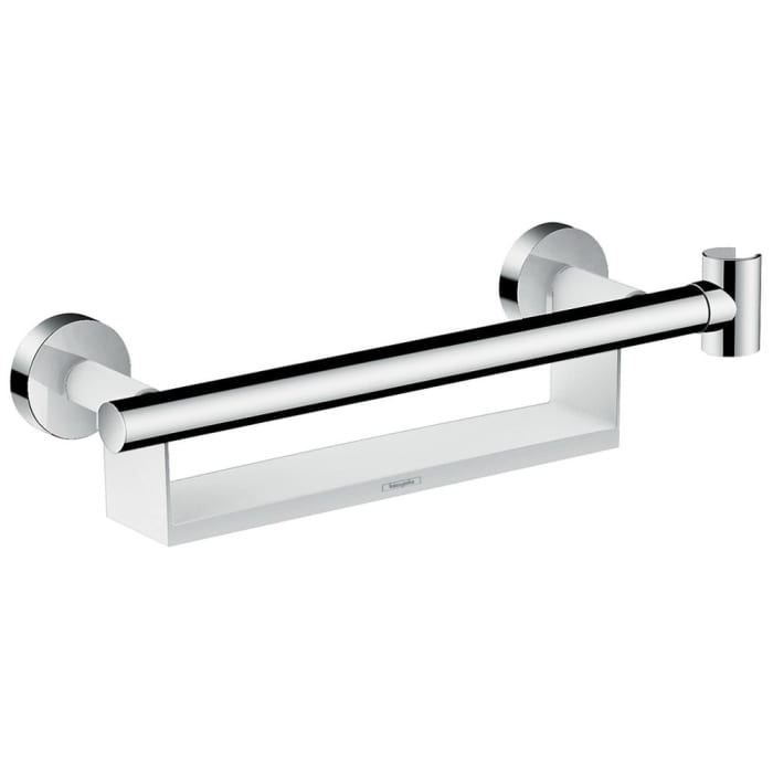hansgrohe Unica Haltegriff Comfort mit Ablage und Brausehalter