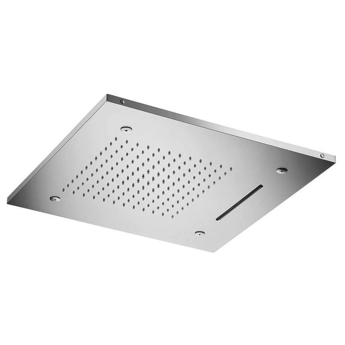 Herzbach LIVING SPA Regenbrause 50 x 50 cm Multifunktion 3, Deckenmontage