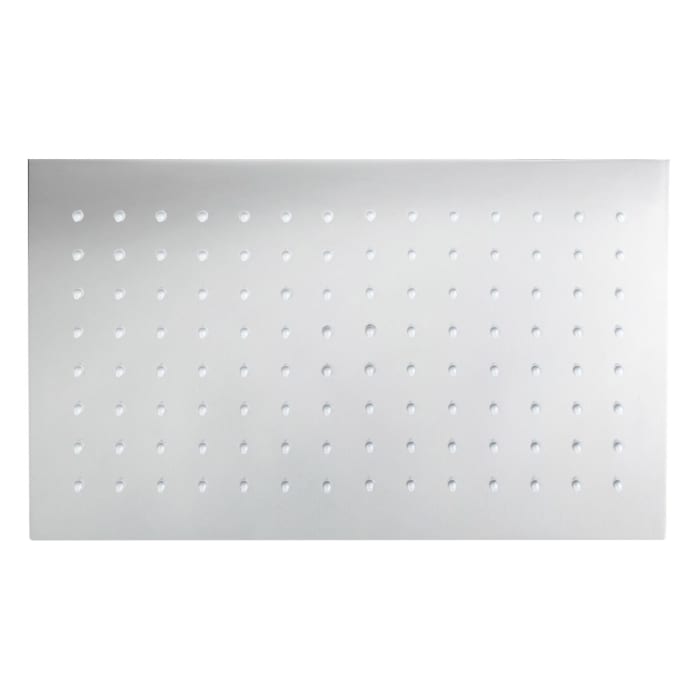 Herzbach LIVING SPA Slim Regenbrause 34 x 22 cm, für Wand-/Deckenarm