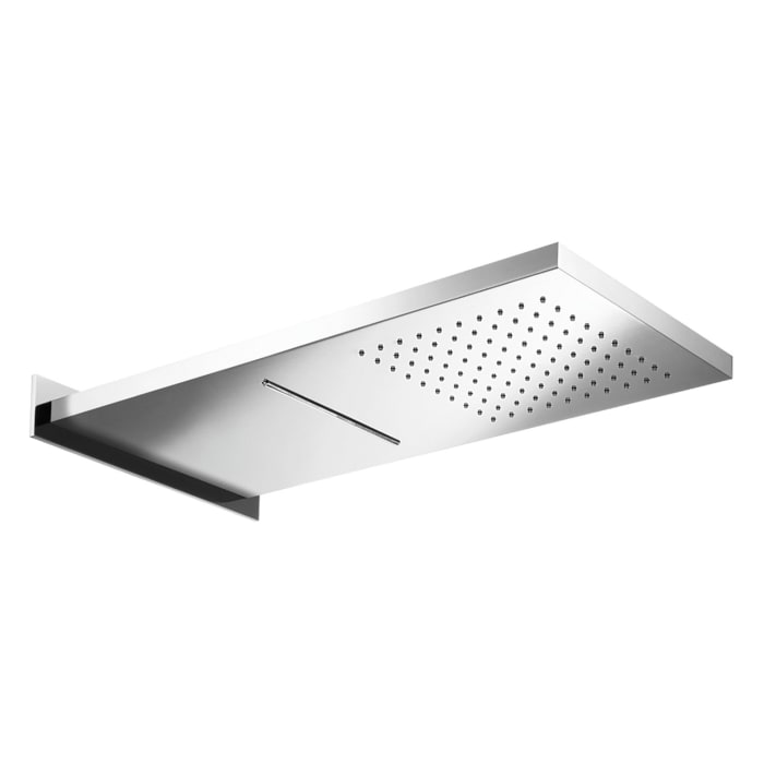 Herzbach LIVING SPA Regenbrause 59,3 x 27 cm Multifunktion 2, Wandmontage