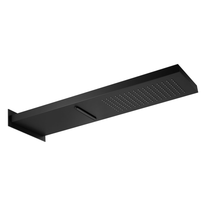 Herzbach LIVING SPA Regenbrause 53,7 x 16,5 cm Multifunktion 2, Wandmontage