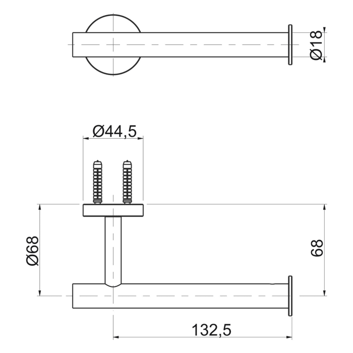 Herzbach LIVING Papierrollenhalter