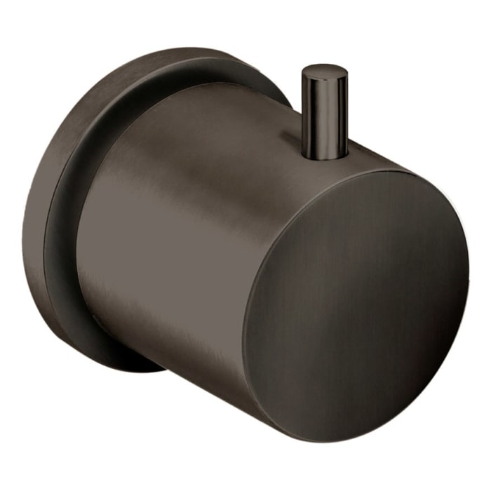 Herzbach DESIGN IX PVD BLACK STEEL Unterputzventil und 2- oder 3-Wegeumsteller Farbset