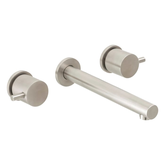 Herzbach DESIGN IX Waschtisch-Wandbrückenbatterie Farbset 21 cm