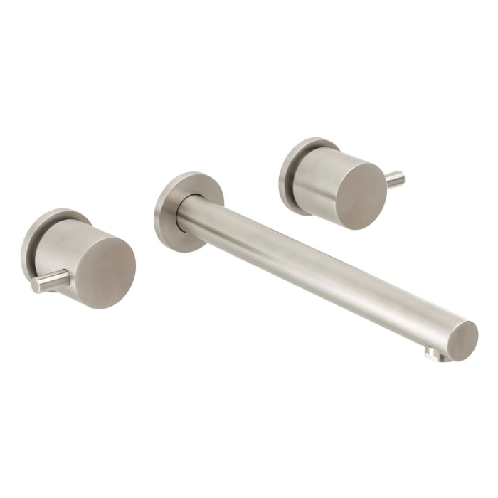 Herzbach DESIGN IX Waschtisch-Wandbrückenbatterie Farbset 24 cm