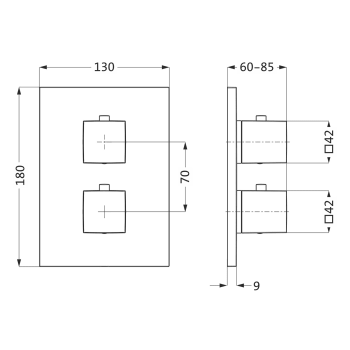 Herzbach LIVING Thermostat-Farbset 3 Verbraucher