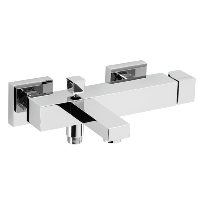 Herzbach NEO CASTELL Wannenfüll- und Brausebatterie Aufputz