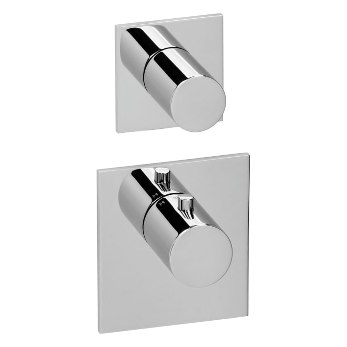 Herzbach LOGIC XL 1 Thermostat-Farbset 2 Blenden und 2 Griffe