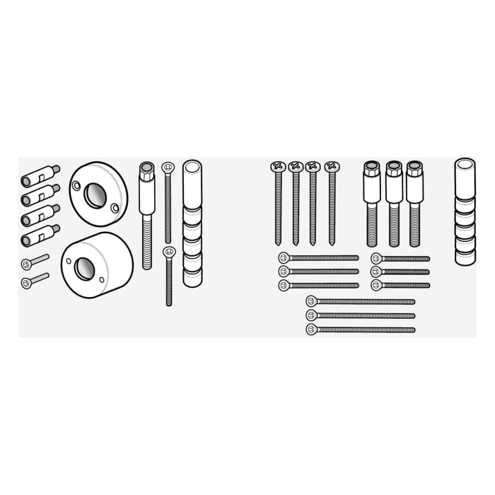 Herzbach LOGIC XL 4 Unterputzverlängerung 4 cm kürzbar für LOGIC XL4 Unterputz-Thermostat