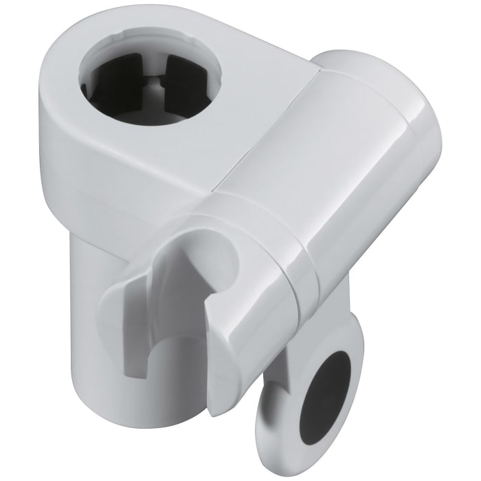 HEWI Ersatz-Brausehalter für Brausestangen, Winkelgriffe, Dusch- und Wannenhandläufe