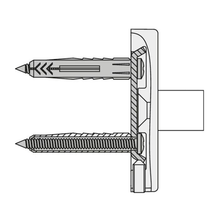HEWI Befestigungsset für Hewi Stystem 100 Haltegriff