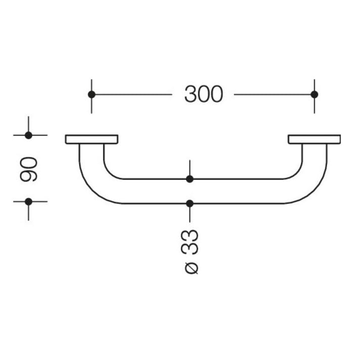 HEWI Serie 477 Griff / Handtuchhalter