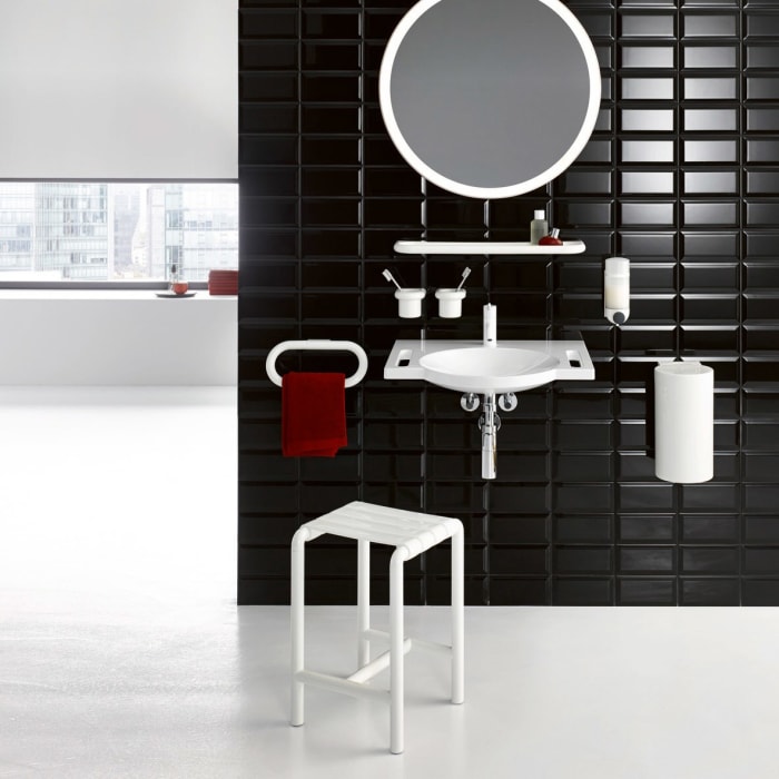 HEWI Serie 477 Halter für Becher oder Seifenschale