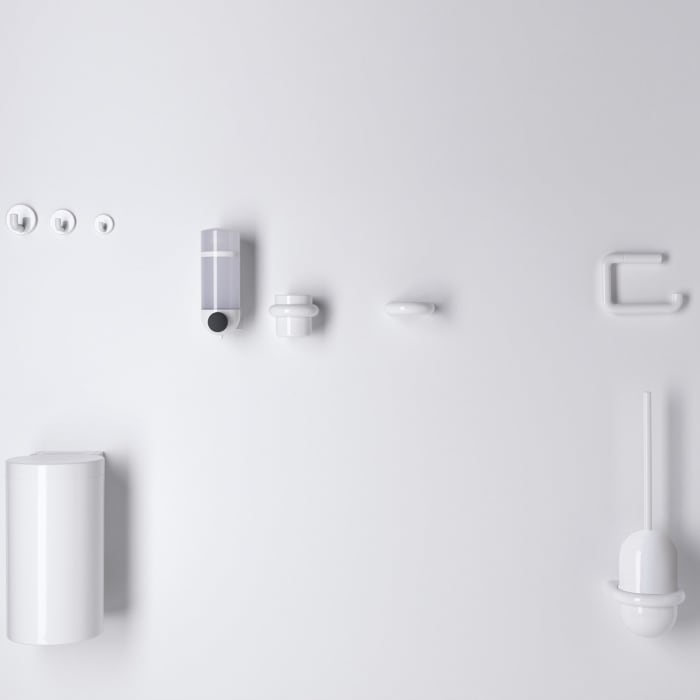 HEWI Serie 477 Halter für große Seifenablage