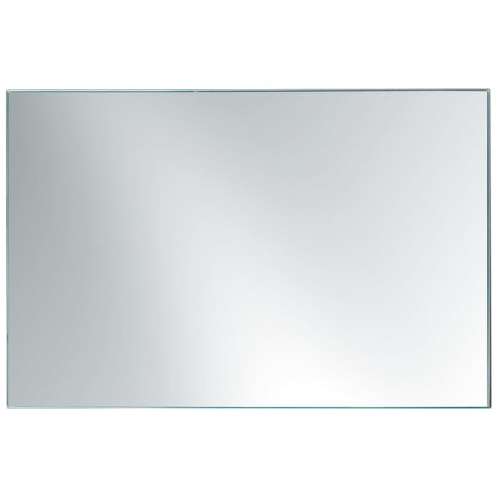 HEWI Serie 477 Badspiegel 60 x 39 cm – eleganter Badspiegel ohne Spiegelhalter