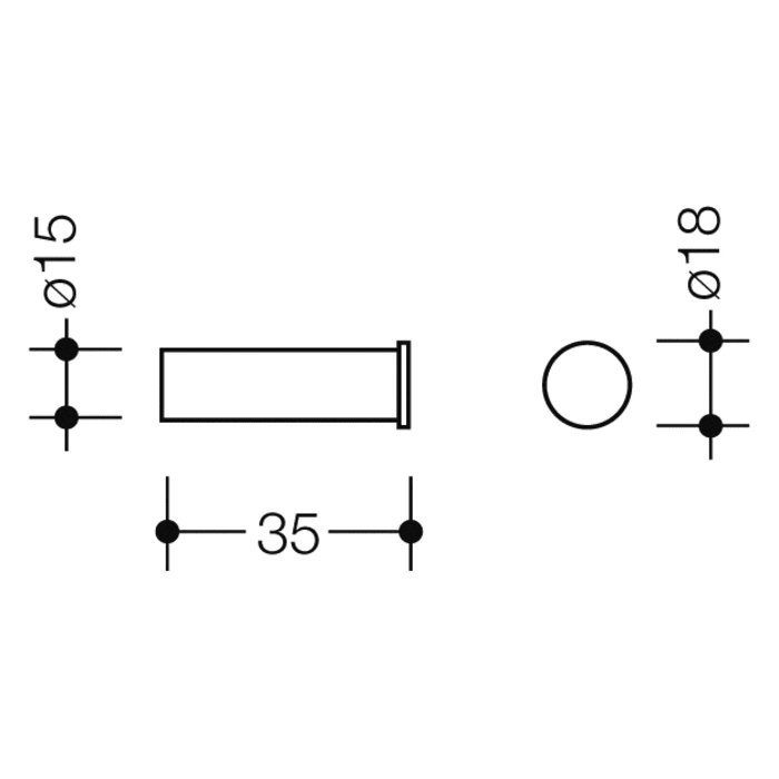 HEWI System 162/900 Haken