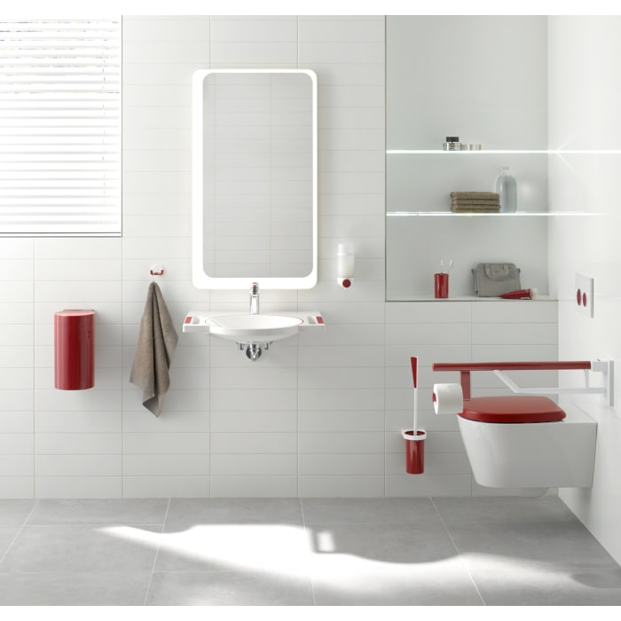 HEWI System 800K Aufrüstsatz WC-Papierhalter