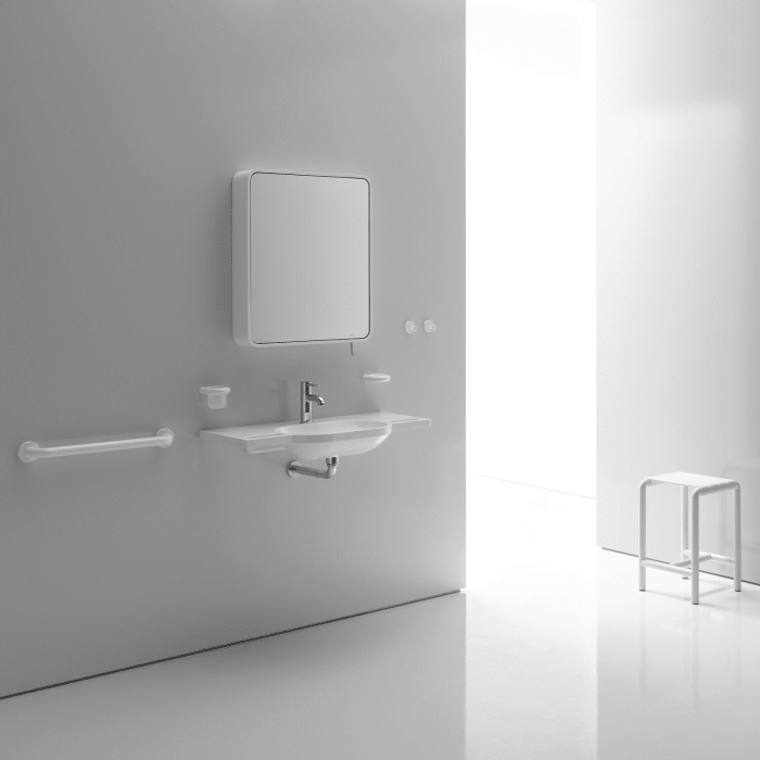 HEWI System 800 Kippspiegel