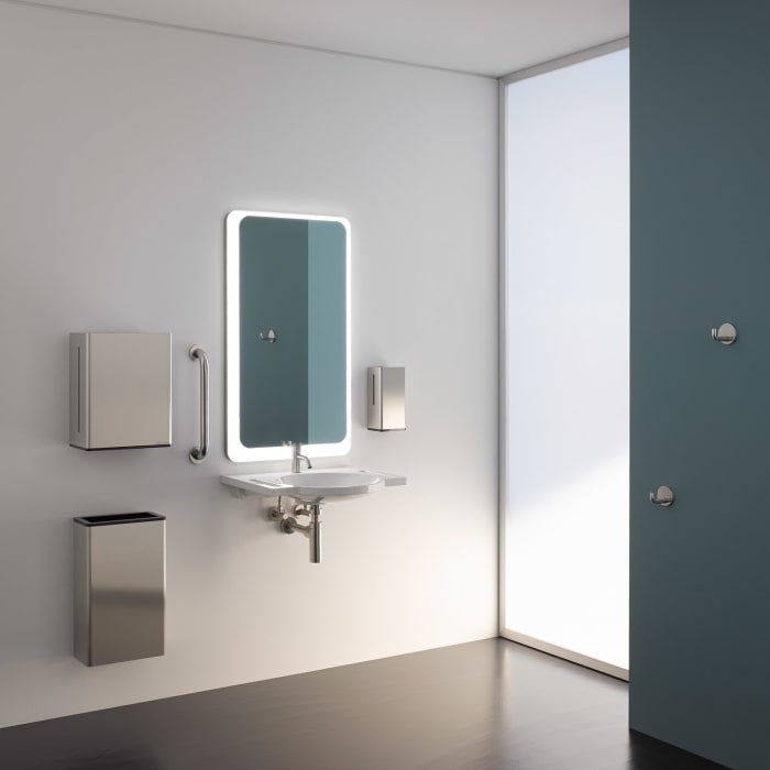 HEWI Serie 805 Haltegriff Edelstahl 60 cm