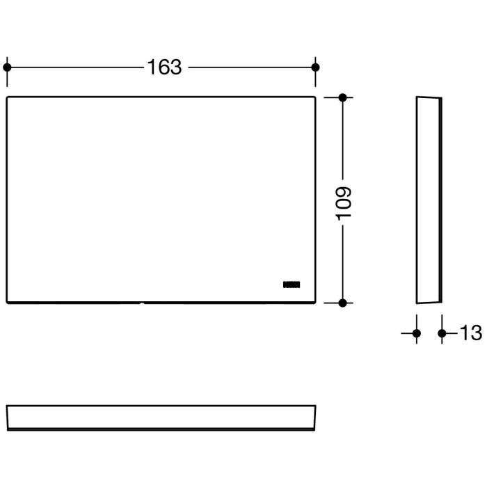 HEWI System 900 Abdeckung für Montageplatte