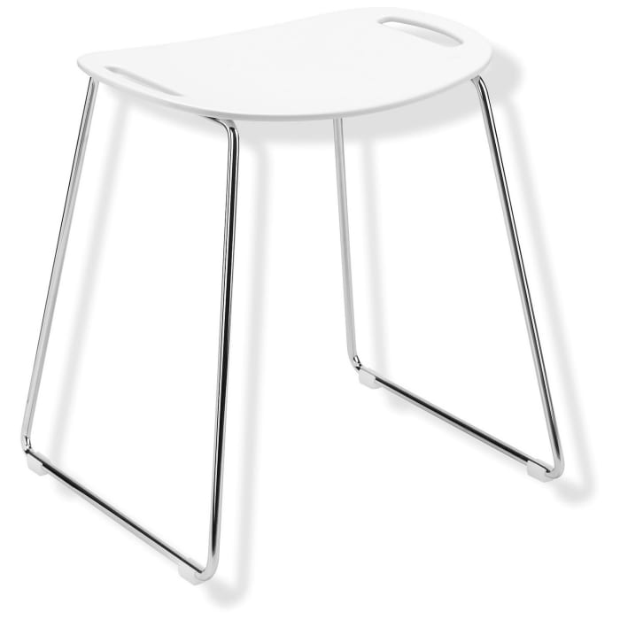 HEWI System 950 Duschhocker mit Haltegriffen