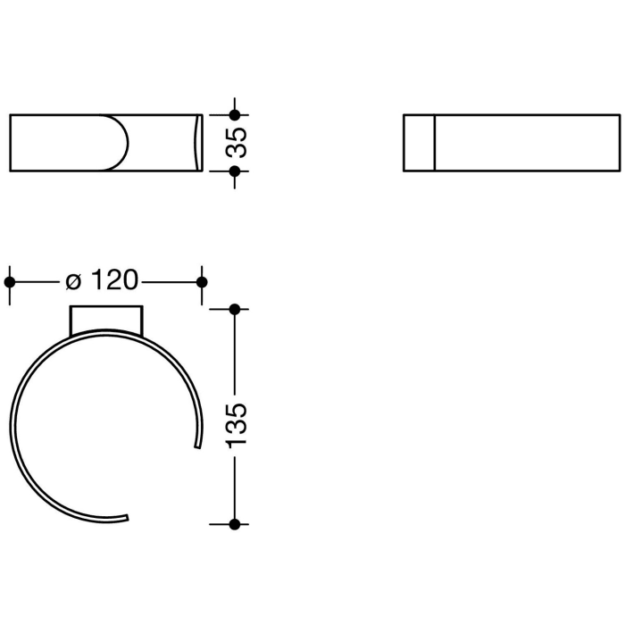 HEWI System 900 Gehhilfenhalter