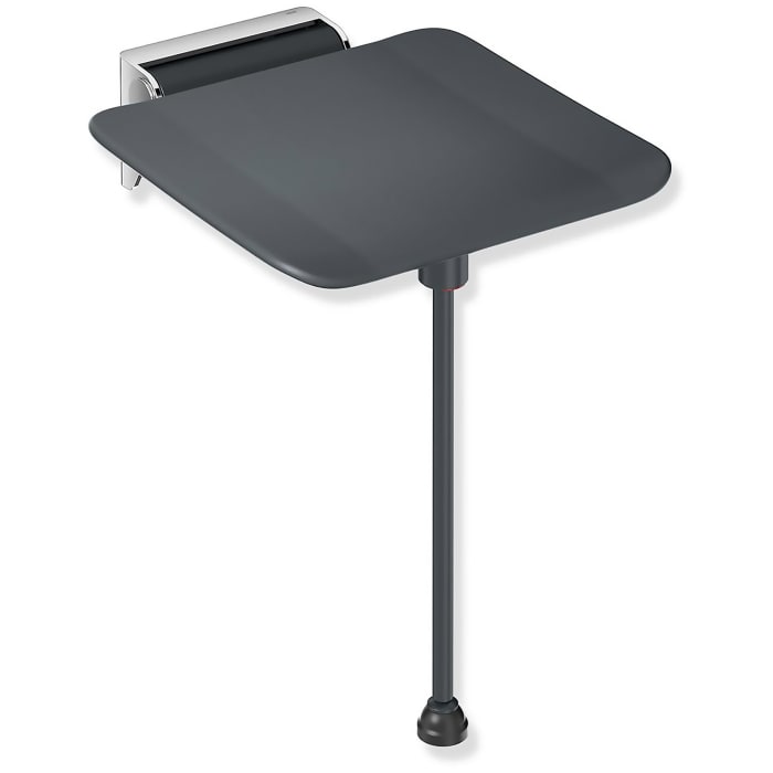 HEWI System 900 Klappsitz mit Bodenstütze