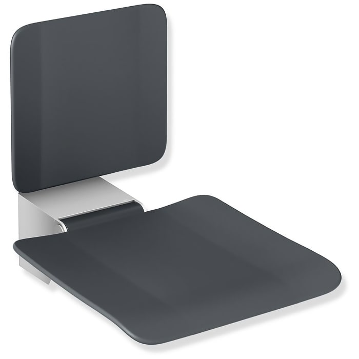 HEWI System 900 Klappsitz mit Rückenlehne