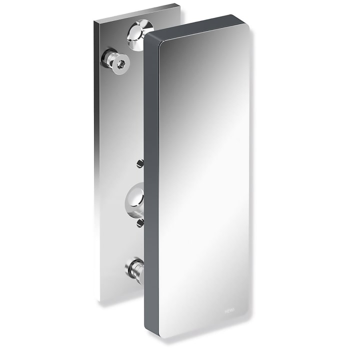 HEWI System 900 Montageplatte mit Abdeckung für mobile Stützklappgriffe