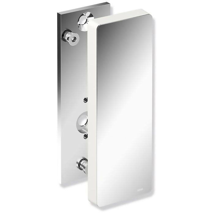 HEWI System 900 Montageplatte mit Abdeckung für mobile Stützklappgriffe