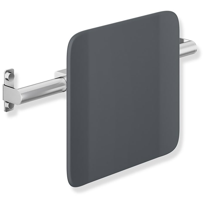 HEWI System 900 Rückenstütze Design B, Achsmaß 58,4 bis 68,4 cm