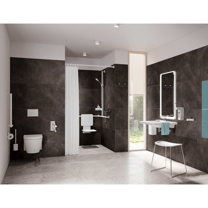 HEWI System 900 Winkelgriff 60 cm, rechts