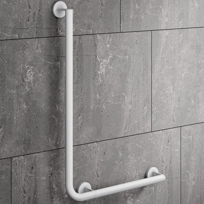 HEWI System 900 Winkelgriff 75 cm, links