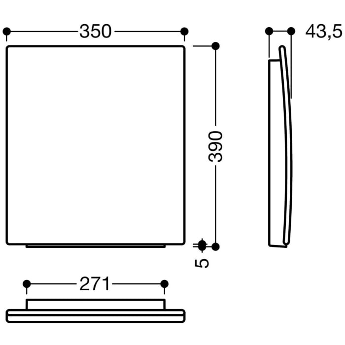 HEWI Rückenlehne für Klappsitze