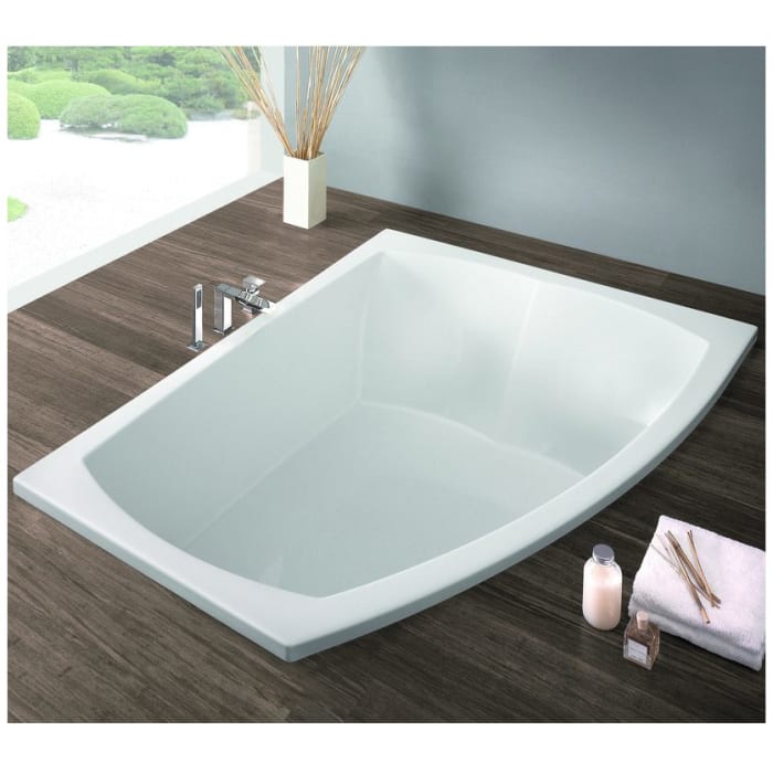 Hoesch Largo Eck-Badewanne 180 x 130 cm rechte Ausführung